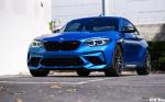 BMW M2 Competition Long Beach Blue by EAS 2019 года